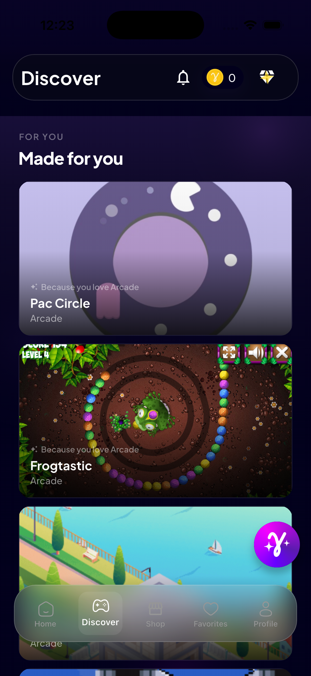 Gamma Games discover